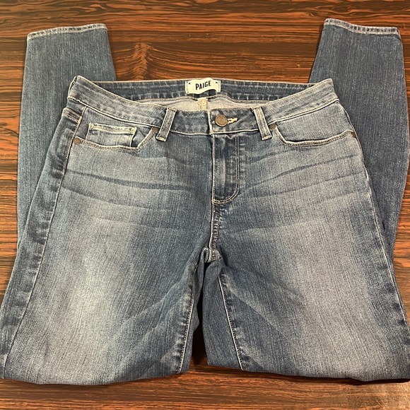 Paige Verdugo Ankle Skinny Jeans in Like New Condition sz30 - Picture 2 of 6